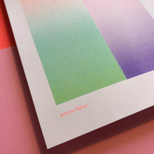 Load image into Gallery viewer, Spring Edition A5 Gradient Riso Prints