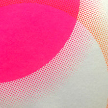 Load image into Gallery viewer, A3 Eclipse screen print | Pink
